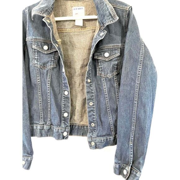 Old Navy Blue Jean Jacket Medium‎ - Picture 1 of 6